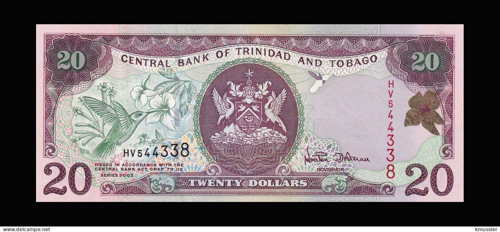 # # # Banknote Trinidad Und Tobago 5 Dollars 2002 # # # - Trinidad En Tobago