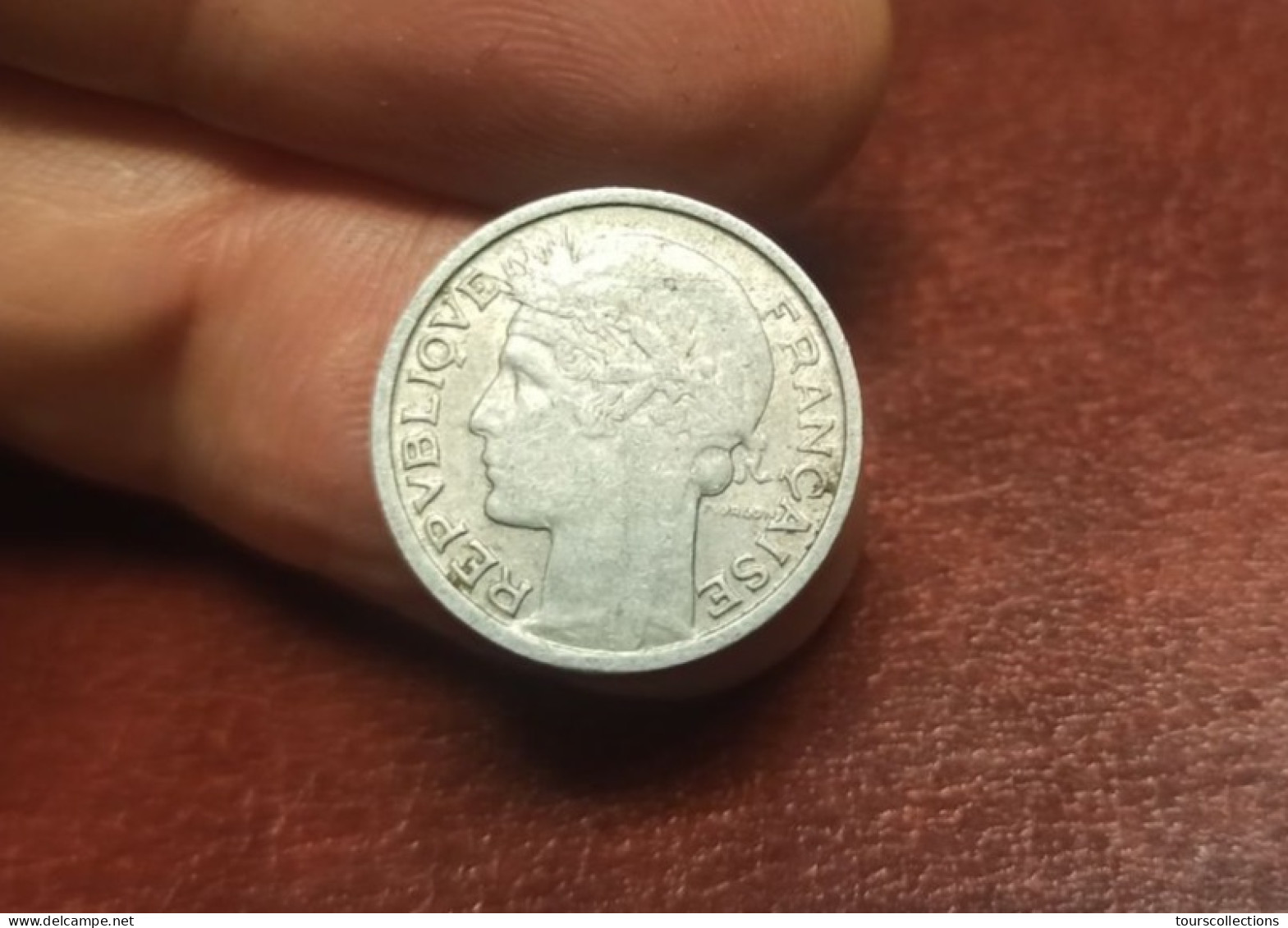 FRANCE -  Monnaie 50 Centimes MORLON Alu 1945 B - 50 Centimes