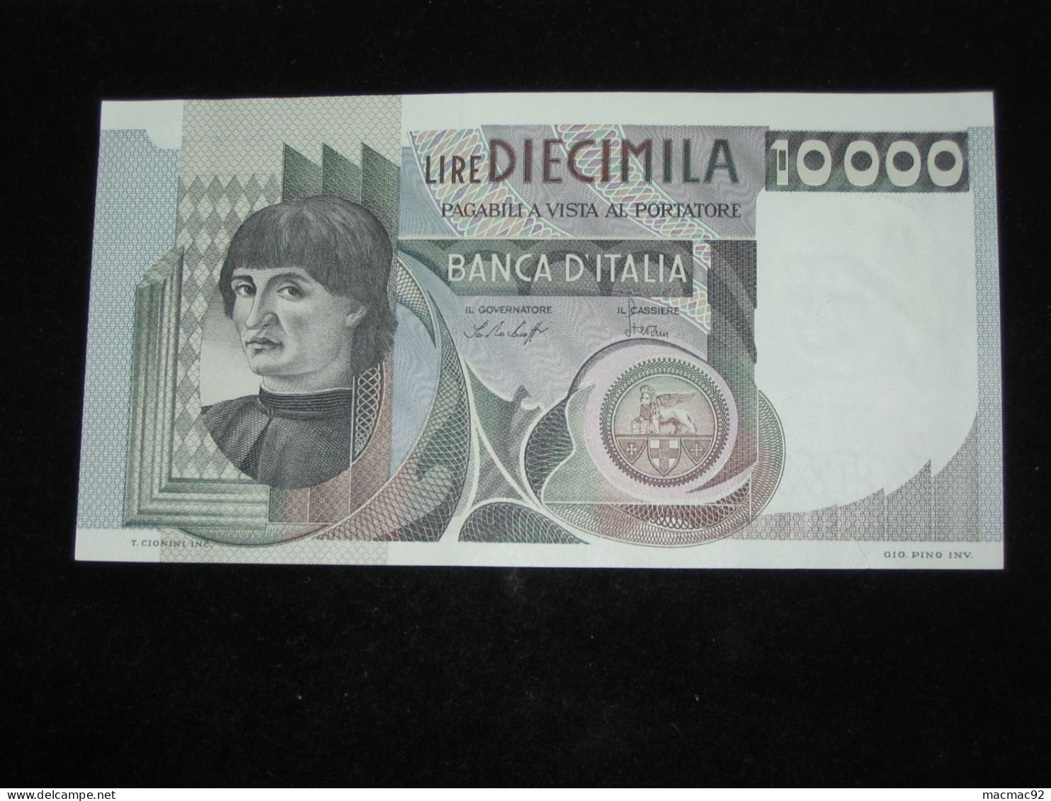 ITALIE - 10 000 Diecimila  Lire 1978 - BANCA  D'ITALIA  **** EN ACHAT IMMEDIAT **** - 100000 Liras