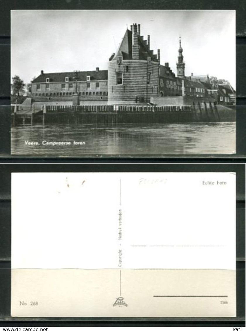 K19889)Ansichtskarte: Veere, Campveerse Toren - Veere