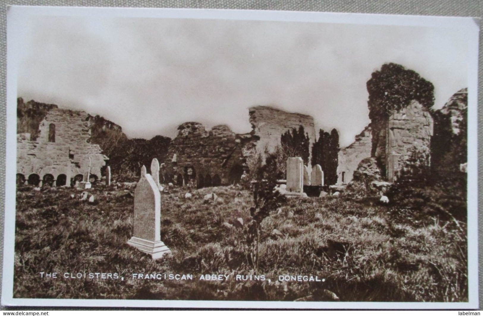 IRLAND UK UNITED KINGDOM DONEGAL FRANCISCAN ABBEY KARTE CARD POSTKARTE POSTCARD ANSICHTSKARTE CARTOLINA CARTE POSTALE - Collezioni E Lotti