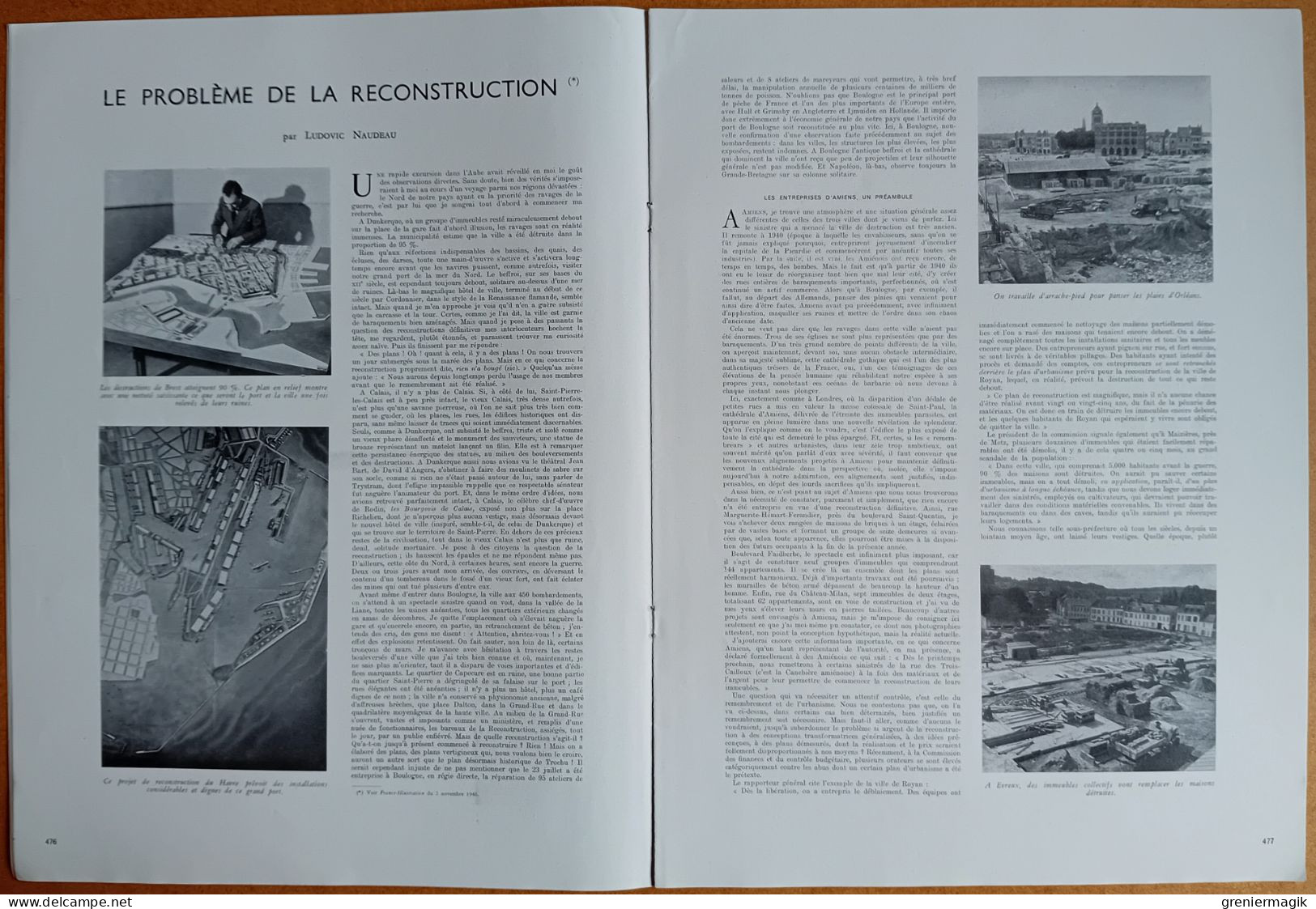 France Illustration N°58 09/11/1946 La Campagne électorale à Paris/Tunisie/Assemblée Générale De L'ONU/De Soubiran - Informaciones Generales