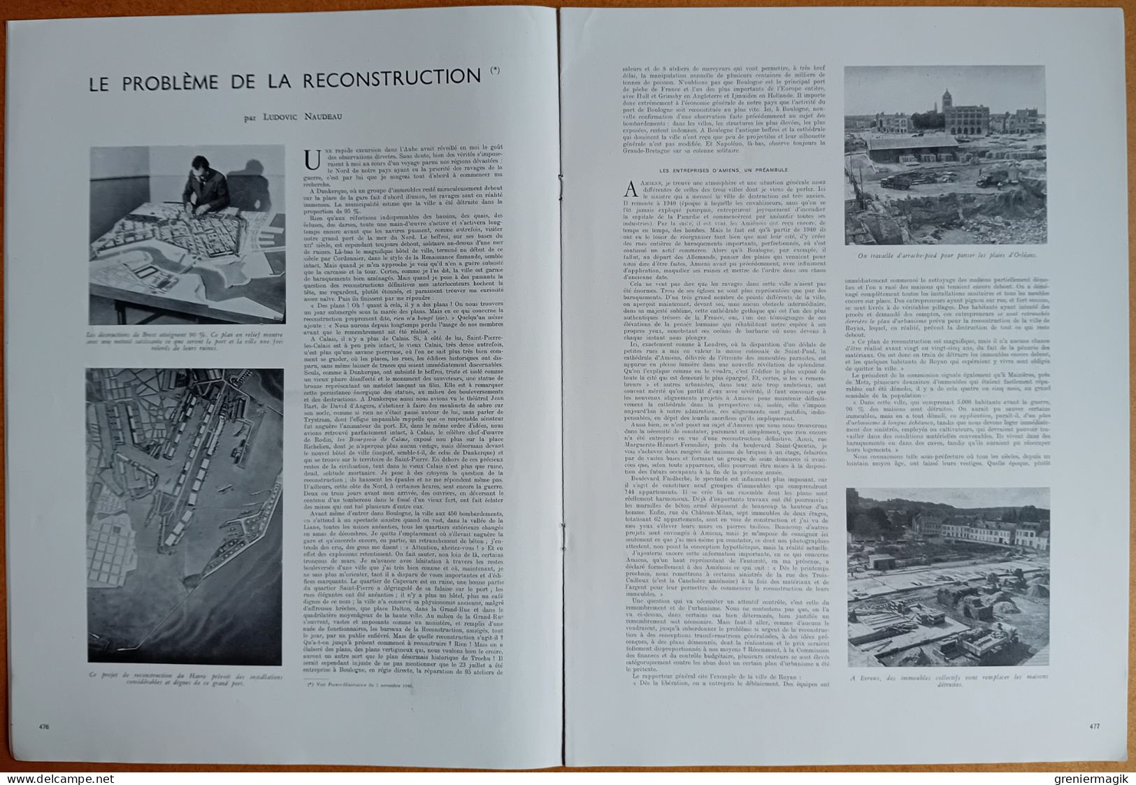 France Illustration N°58 09/11/1946 La Campagne électorale à Paris/Tunisie/Assemblée Générale De L'ONU/De Soubiran - Testi Generali