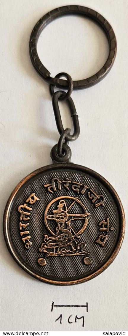 Archery Association Of India Federation Union  Pendant Keyring PRIV-2/2 - Boogschieten