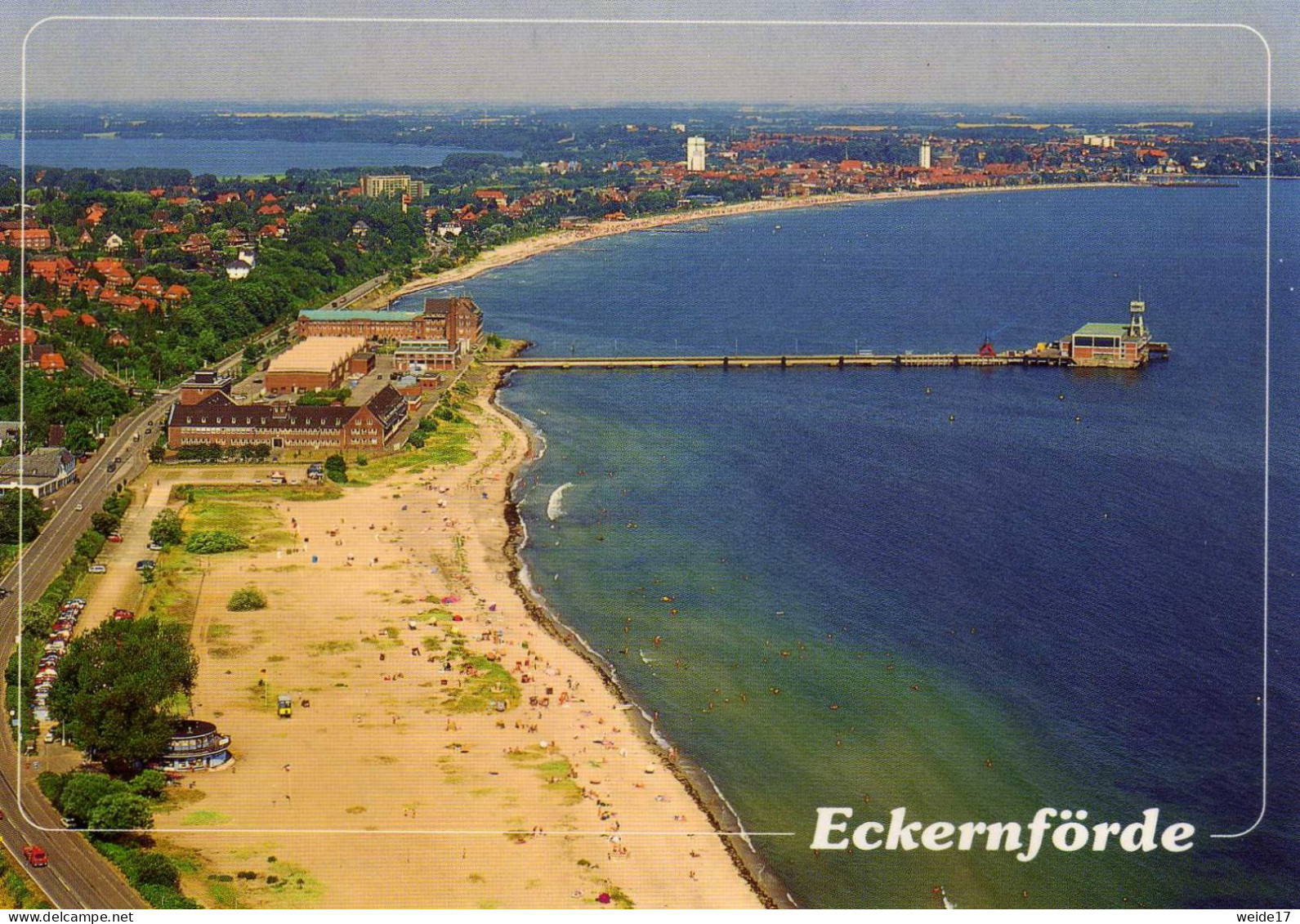 05393 -Ostseebad ECKERNFÖRDE - Blick Auf Die Wehrtechnische Dienststelle Für Schiffe - Eckernfoerde