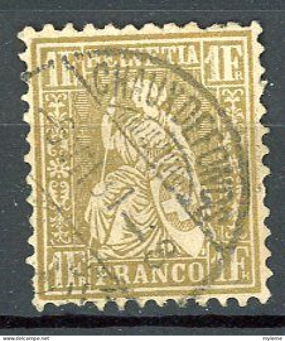 V-3 Suisse N° 41 Oblitéré à 10 % De La Cote      A Saisir !!! - Used Stamps