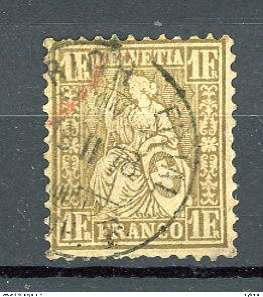 V-3 Suisse N° 41 Oblitéré à 10 % De La Cote      A Saisir !!! - Used Stamps