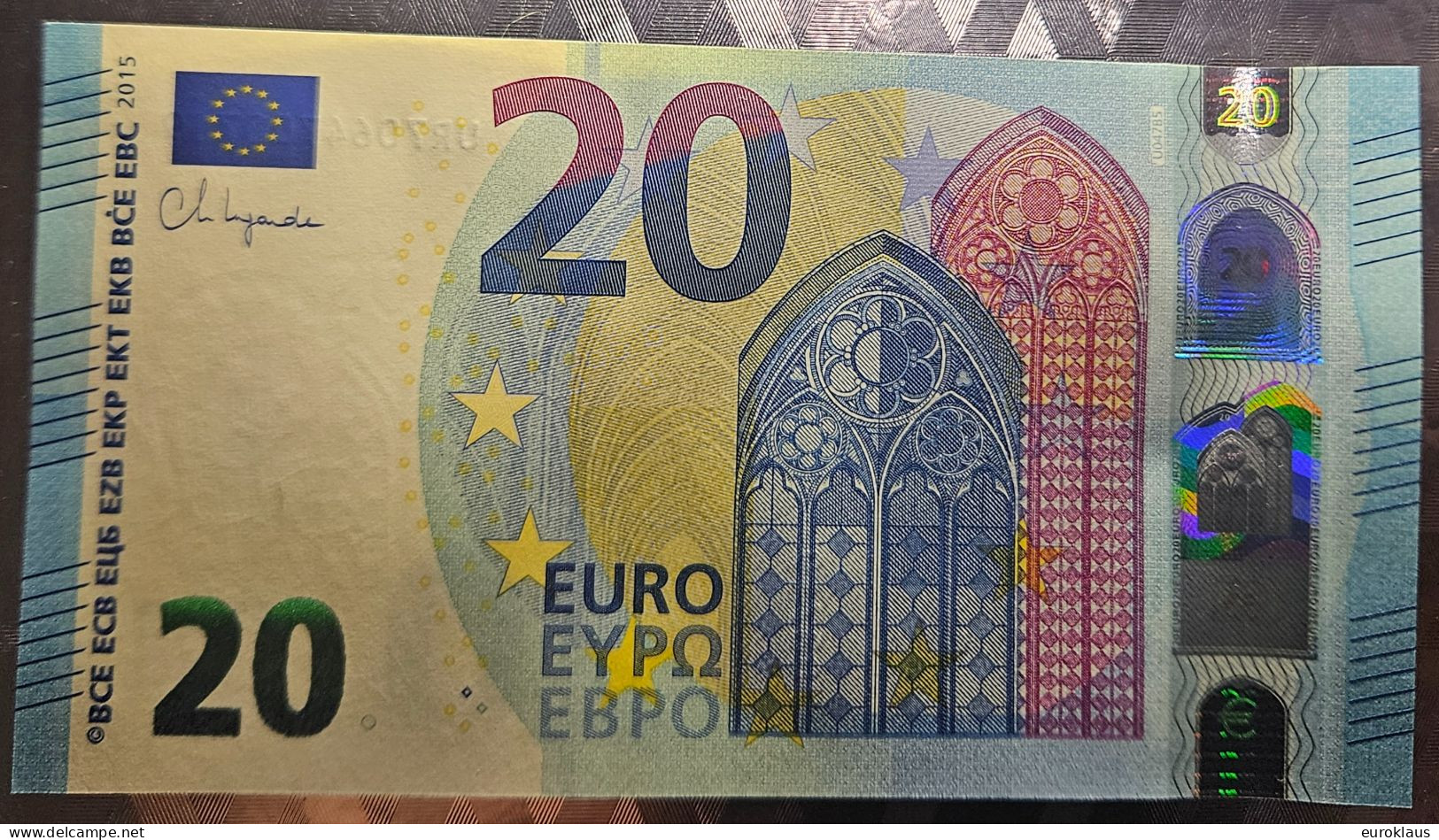 NEW U047B5 UNC UR706**** - 20 Euro