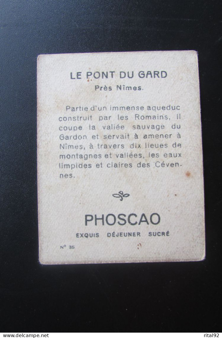 Chromo/Image "PHOSCAO Déjeuner - Bon Point" - Série "album : La FRANCE" - Lombart