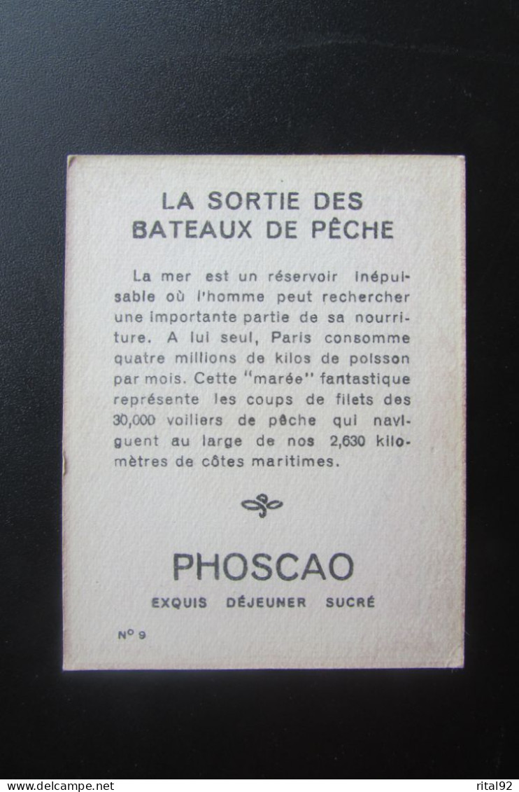 Chromo/Image "PHOSCAO Déjeuner - Bon Point" - Série "album : La FRANCE" - Lombart