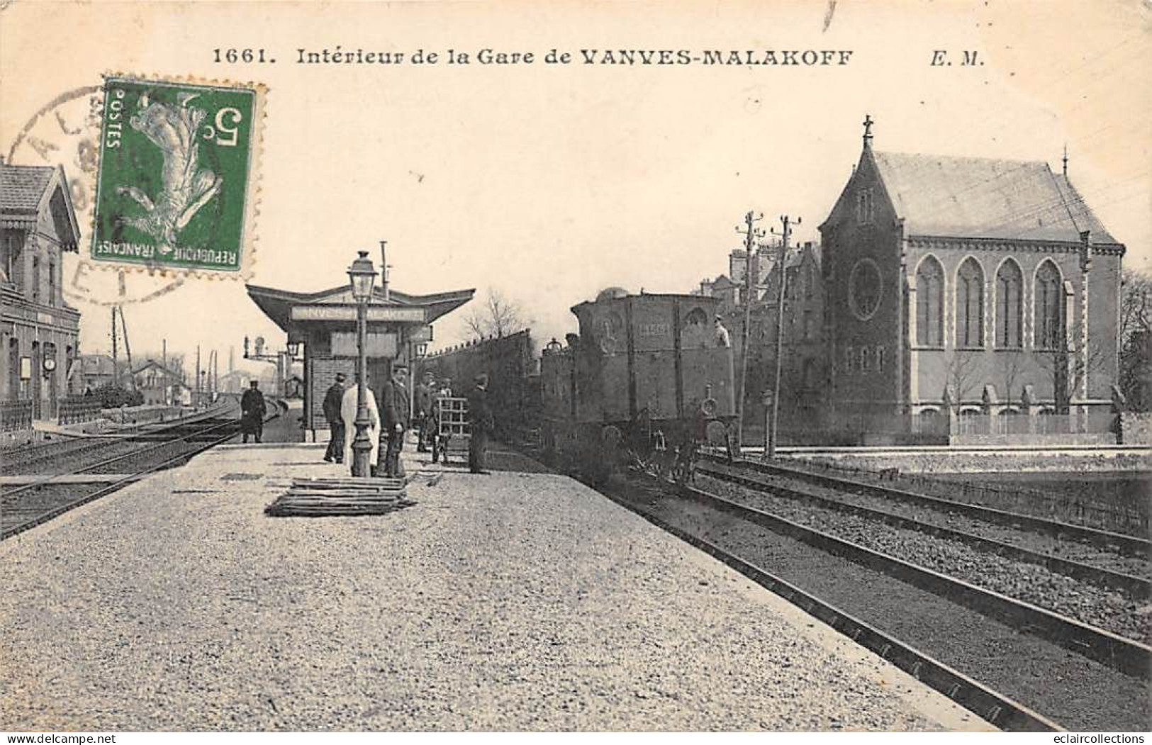 Vanves        92          Intérieur De La Gare Vanves-Malakoff     N° 1661   (voir Scan) - Vanves