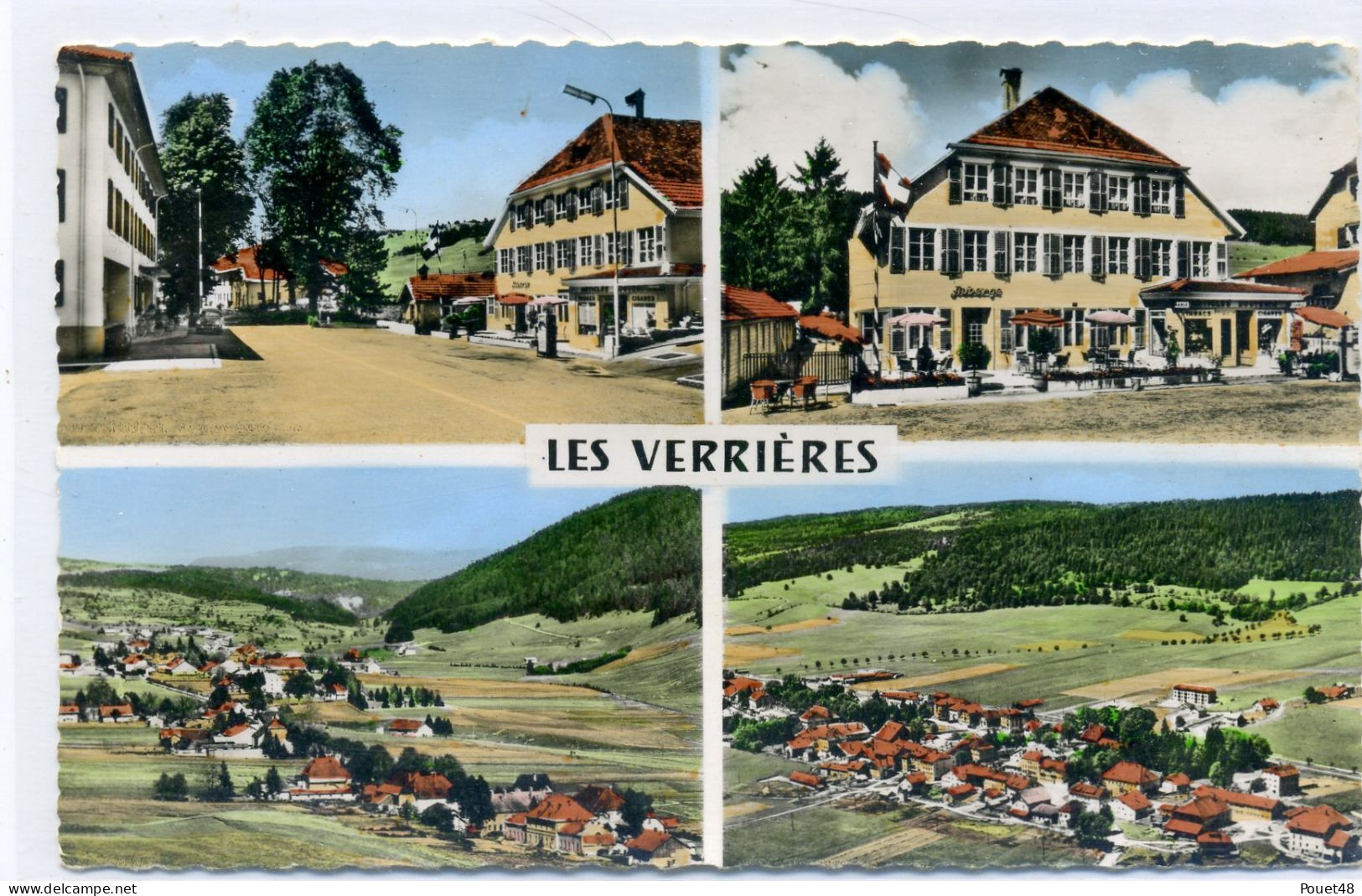 SUISSE - LES VERRIERES - Multivues - Les Verrières