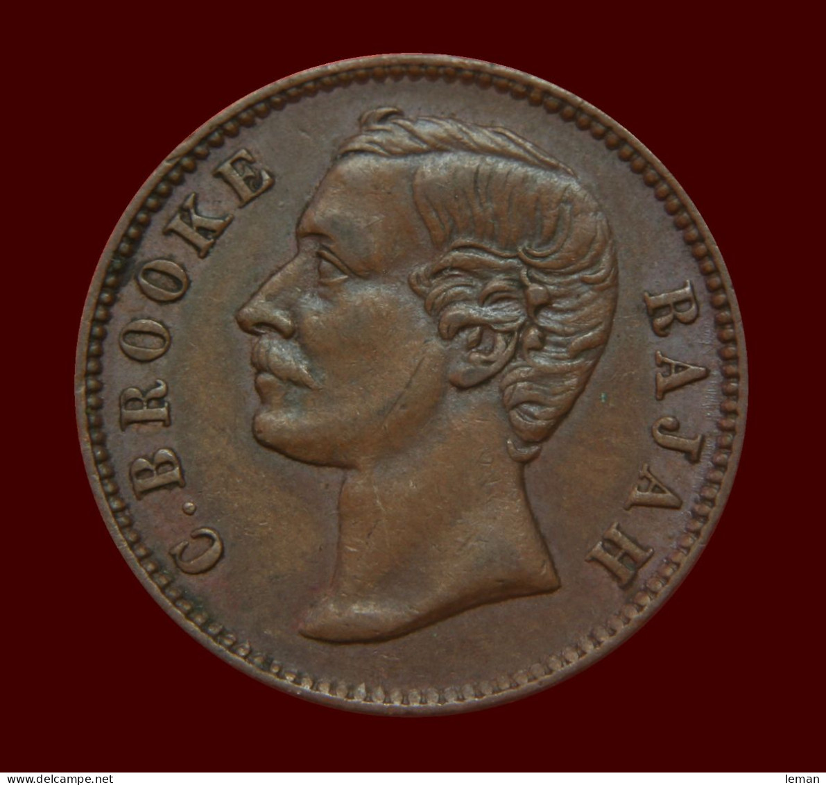 Sarawak 1870 Half Cent VF - Other - Asia