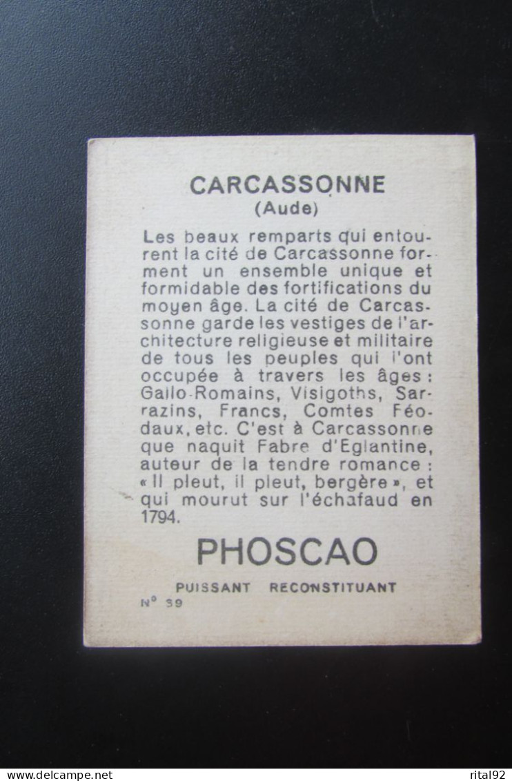 Chromo/Image "PHOSCAO Déjeuner - Bon Point" - Série "album : La FRANCE" - Lombart