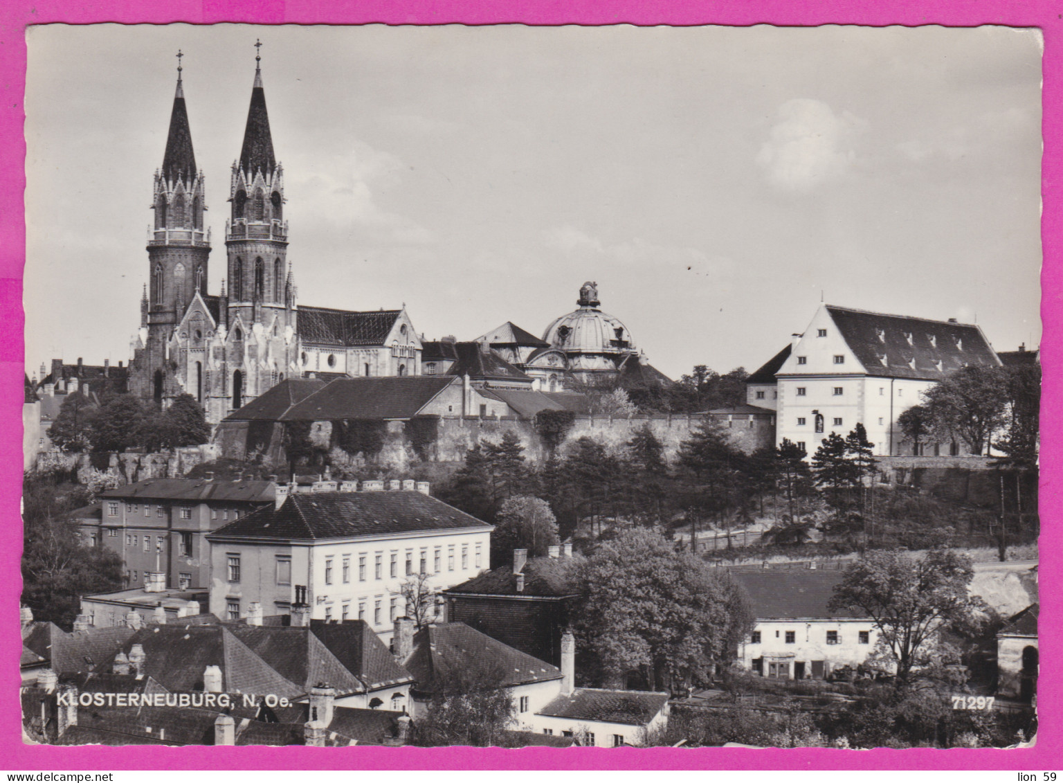 293515 / Austria Klosterneuburg , N. Oe. Panorama PC 1964 USED - 1.80 S Münzturm Hall Tirol Osterreich Autriche - Klosterneuburg