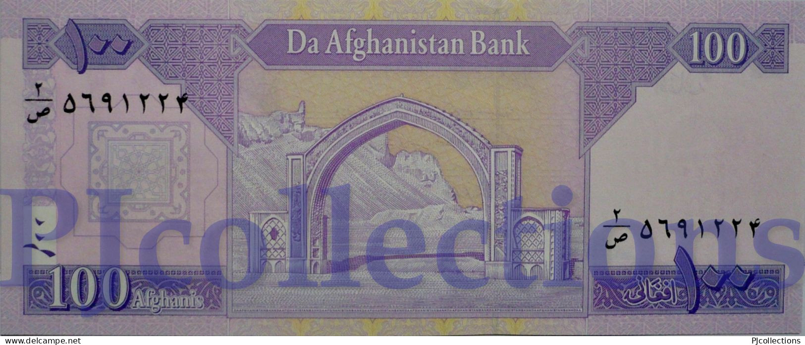 AFGHANISTAN 100 AFGHANIS 2002 PICK 70a UNC - Afghanistan