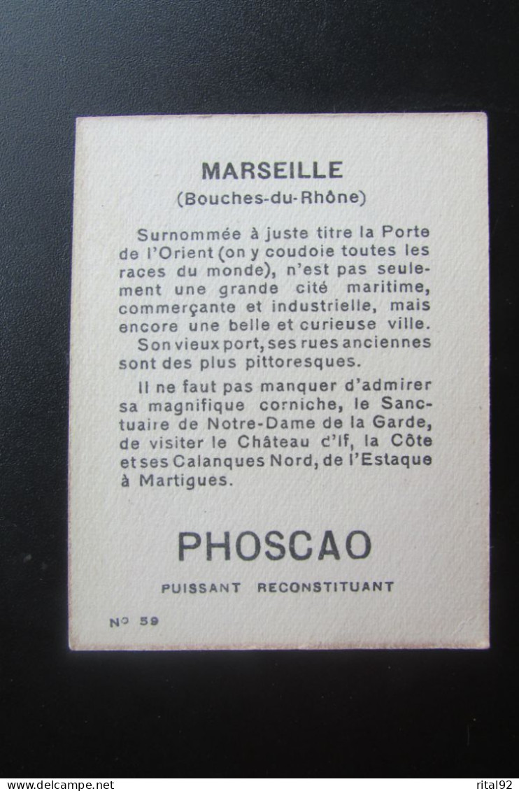 Chromo/Image "PHOSCAO Déjeuner - Bon Point" - Série "album : La FRANCE" - Lombart