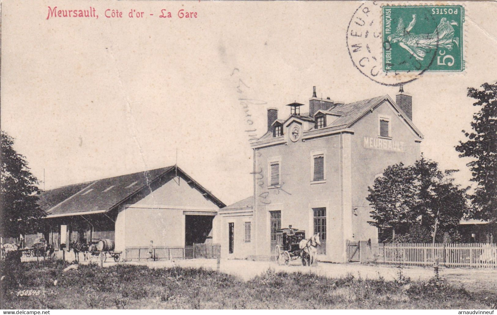 21-MEURSAULT LA GARE PLIURE - Meursault