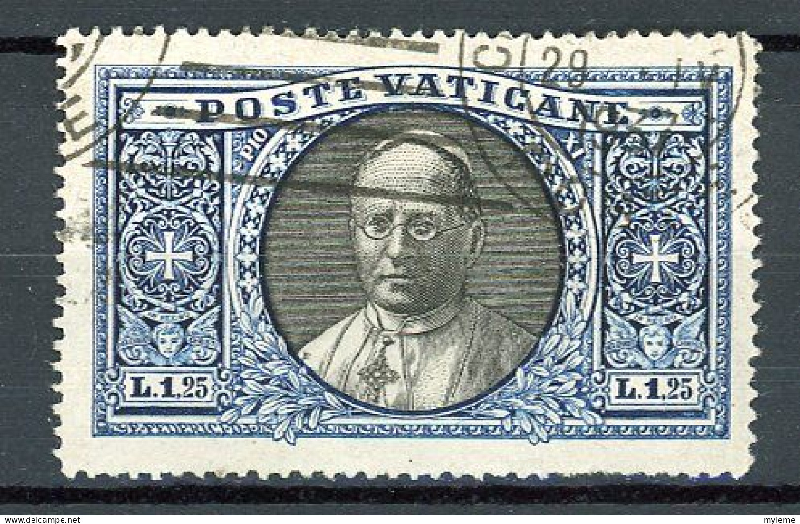 V-4 Vatican N° 54 Oblitéré  à 10 % De La Cote.    A Saisir !!! - Used Stamps