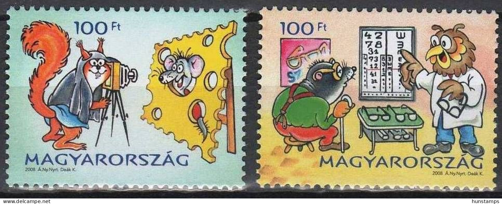 Hungary 2008. Folk Tales / Fable Phila-village 2. MNH (**) Michel: 5291-5292. - Unused Stamps