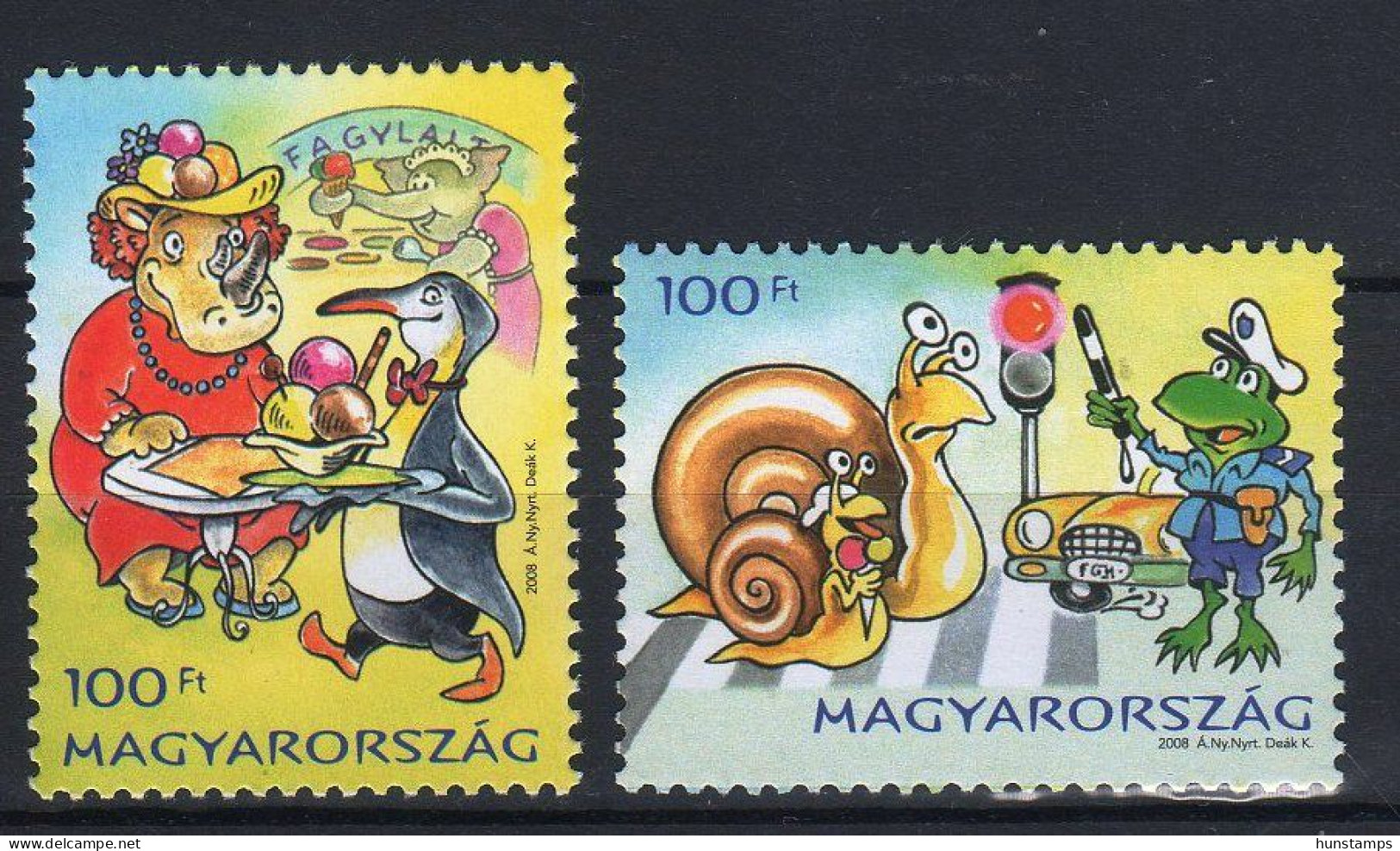 Hungary 2008. Folk Tales / Fable Phila-village 3. MNH (**) Michel: 5294-5295. - Unused Stamps