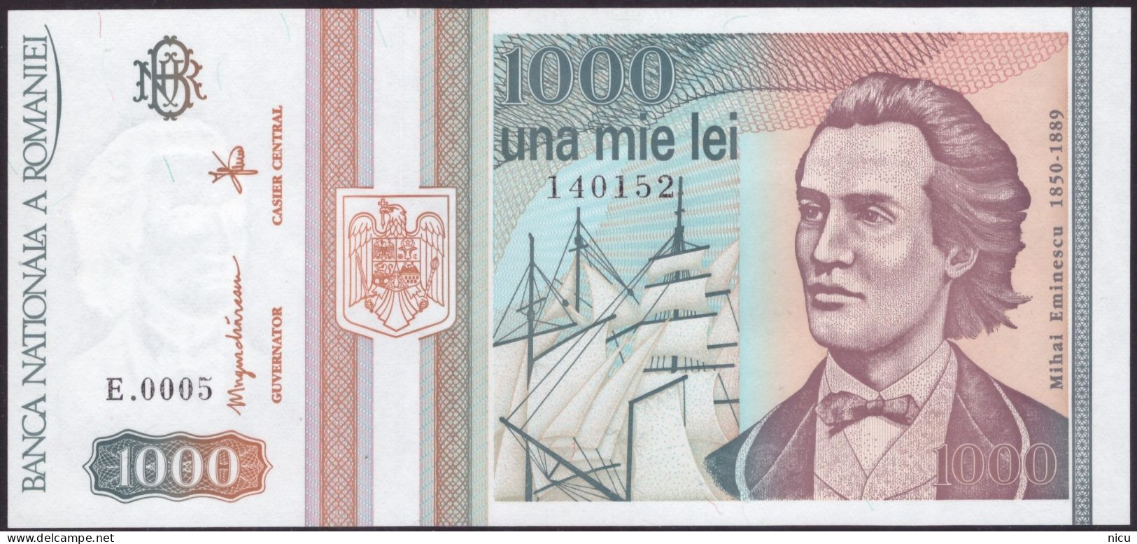 1993 - 1.000LEI BANKNOTE - Roumanie