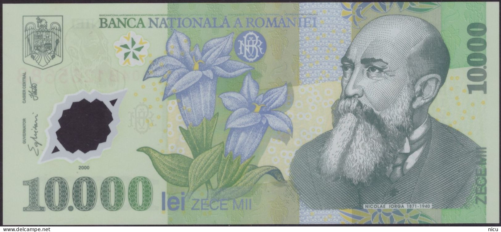 2000 - 10.000LEI BANKNOTE - Roumanie