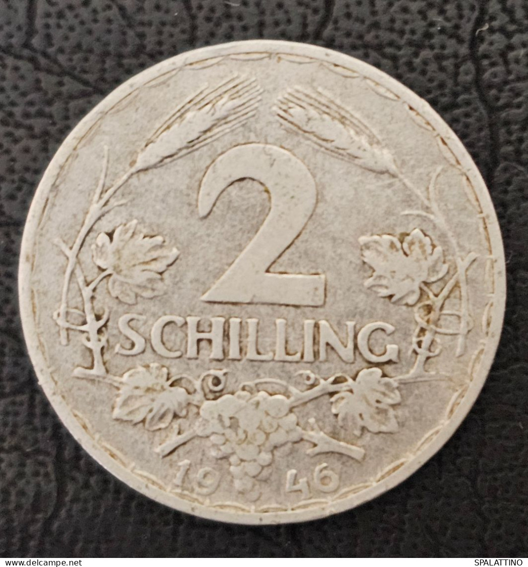 AUSTRIA- 2 SCHILLING 1946. - Autriche