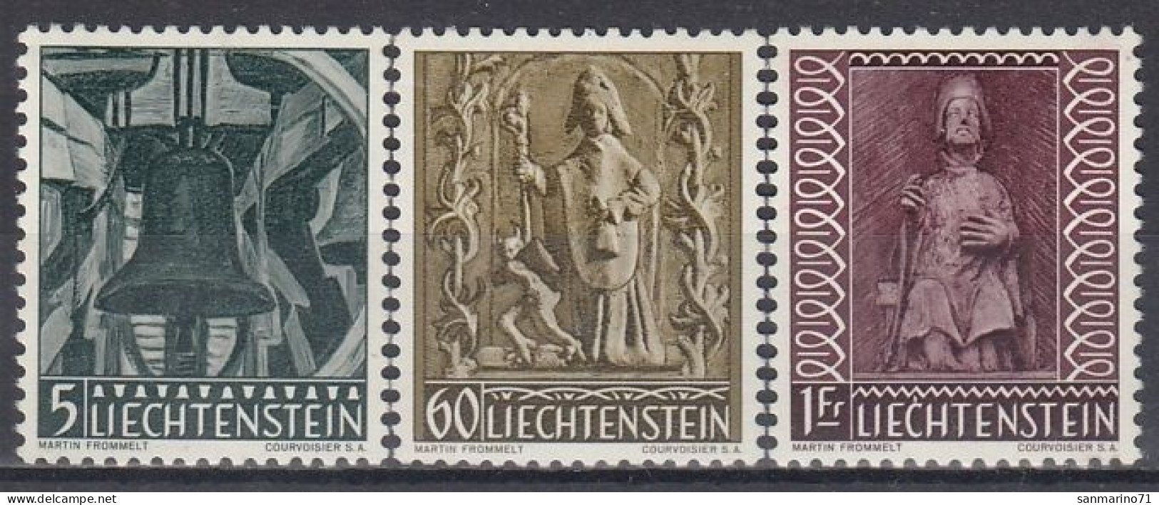 LIECHTENSTEIN 386-388,unused (**) - Ungebraucht