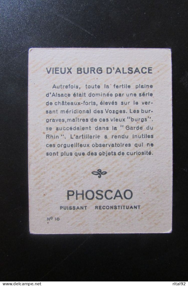 Chromo/Image "PHOSCAO Déjeuner - Bon Point" - Série "album : La FRANCE" - Lombart