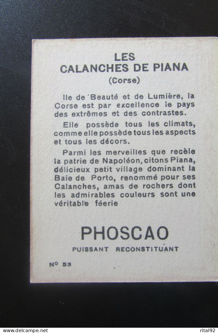 Chromo/Image "PHOSCAO Déjeuner - Bon Point" - Série "album : La FRANCE" - Lombart