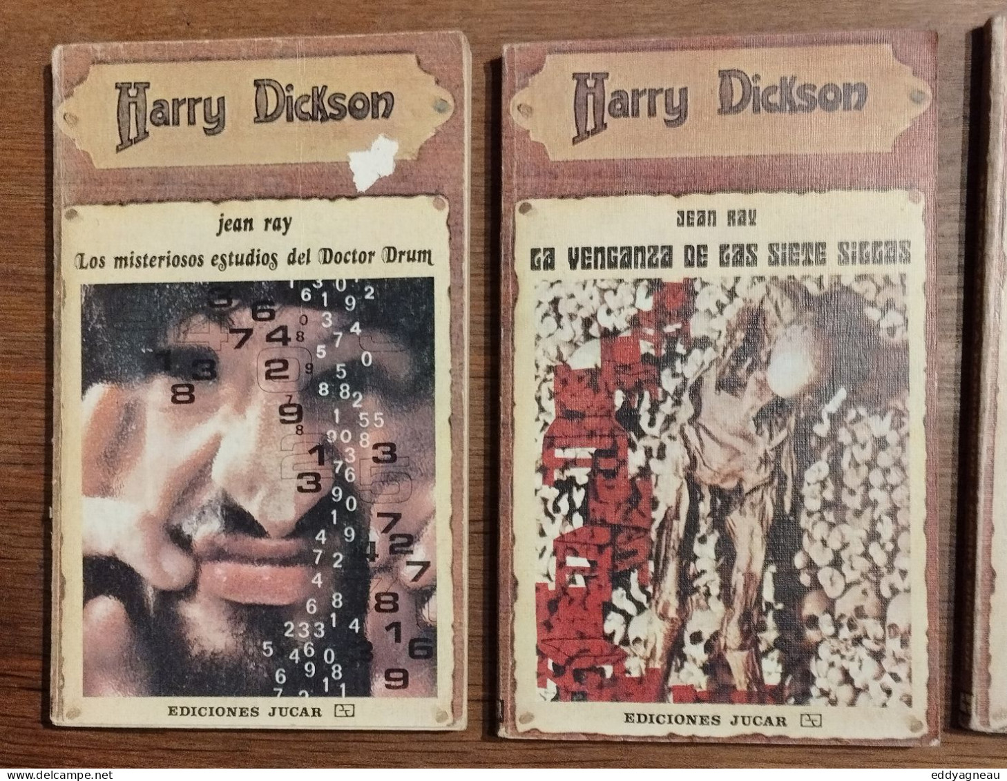 Lot Harry Dickson - Jean Ray - Auteurs Belges