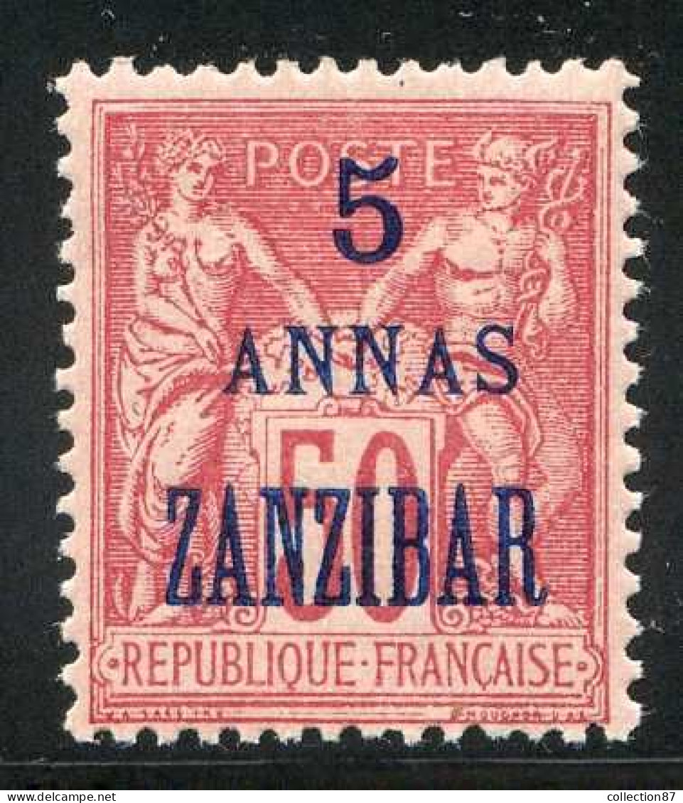 Réf 82 > ZANZIBAR < N° 28 * Neuf Ch. - MH * --- - Ungebraucht