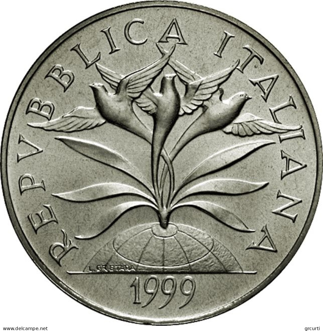 Italia - 2 X 5.000 Lire - Verso Il 2000 - Prima Emissione - KM# 197 + KM# 198 - Gig# 478 - 5 000 Lire