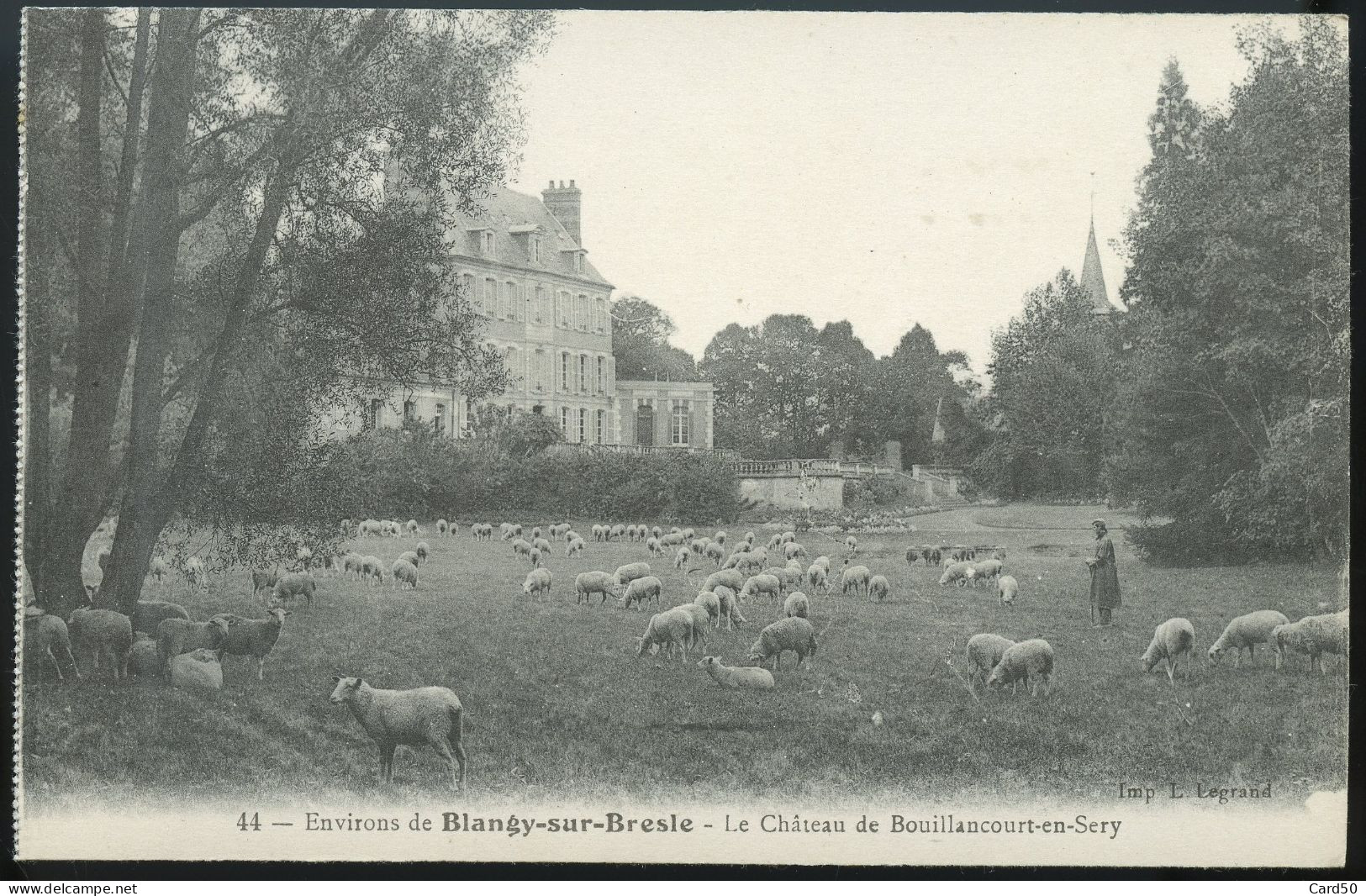 Blangy-sur-Bresle - Chateau De Bouillancourt En Sery - Etat Neuf! - Blangy-sur-Bresle