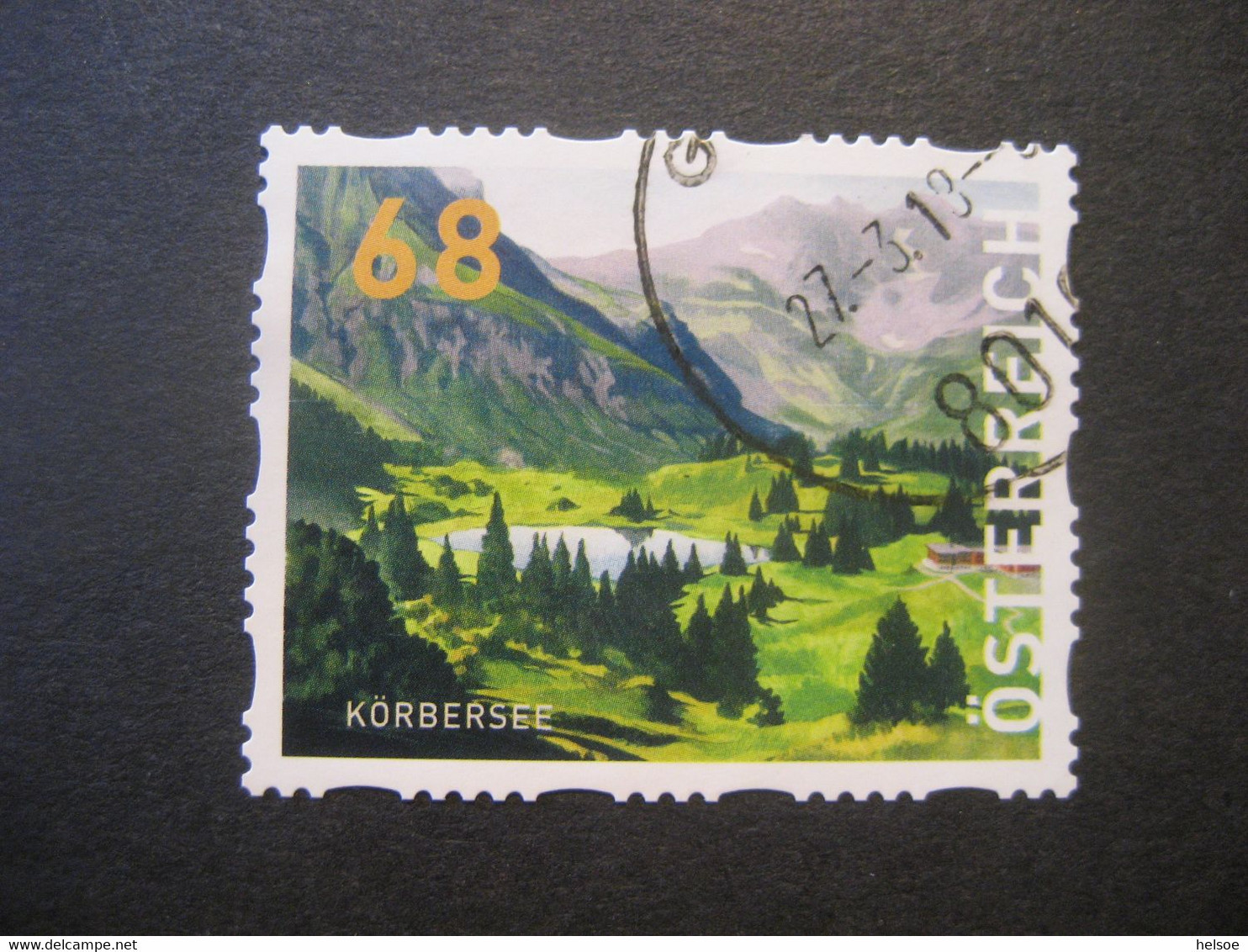 Österreich- Dispensermarke, Korbersee, Gebraucht - Used Stamps