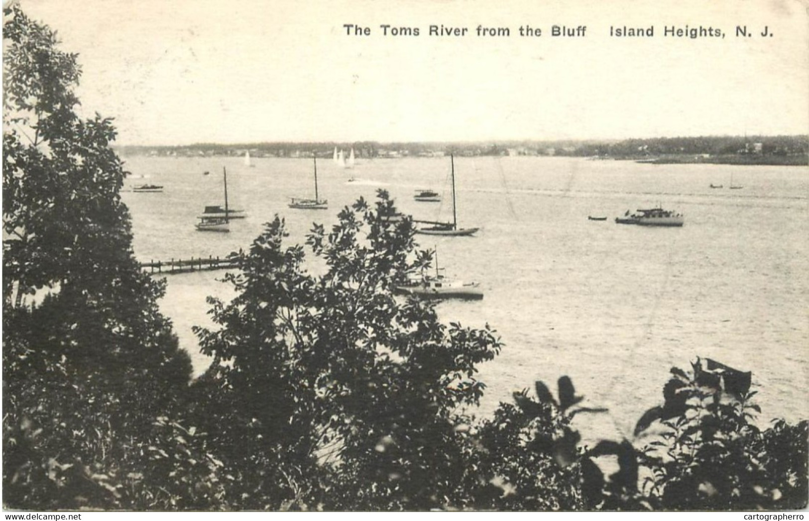 USA Toms River From Bluff Island Heights NJ - Toms River