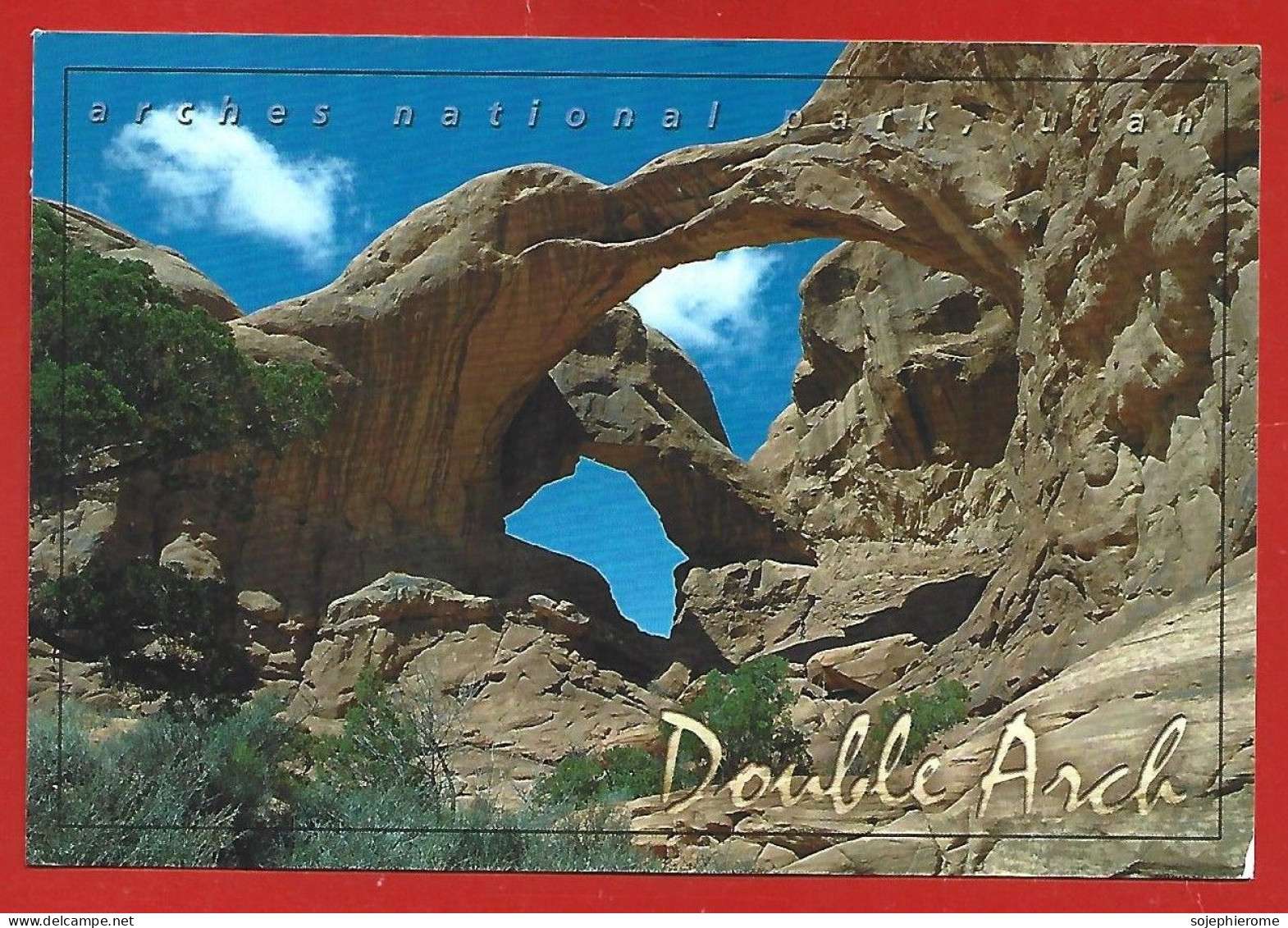 Double Arch - Arches National Park (Utah) 2scans 05-07-2017 - Autres & Non Classés