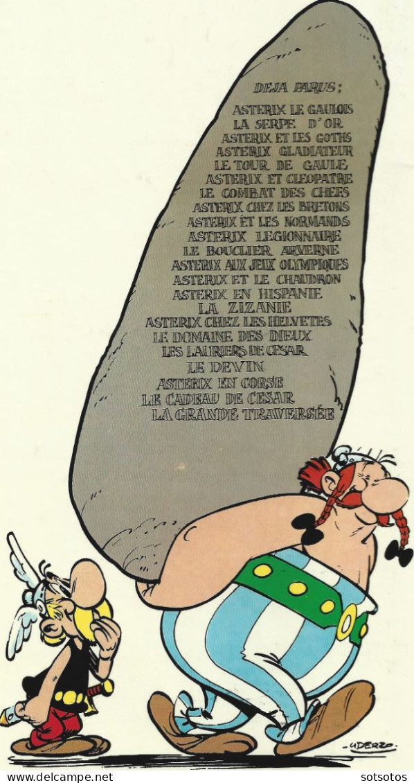 ASTERIX  La Grande Traversée - album édition de 1975 excellente condition