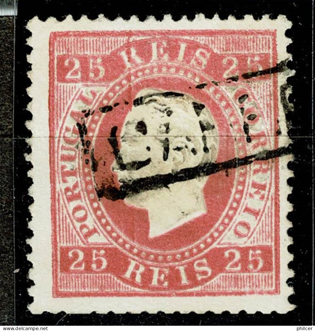 Portugal, 1870/6, # 40al Dent. 13 1/2, Tipo XIII, Used - Oblitérés
