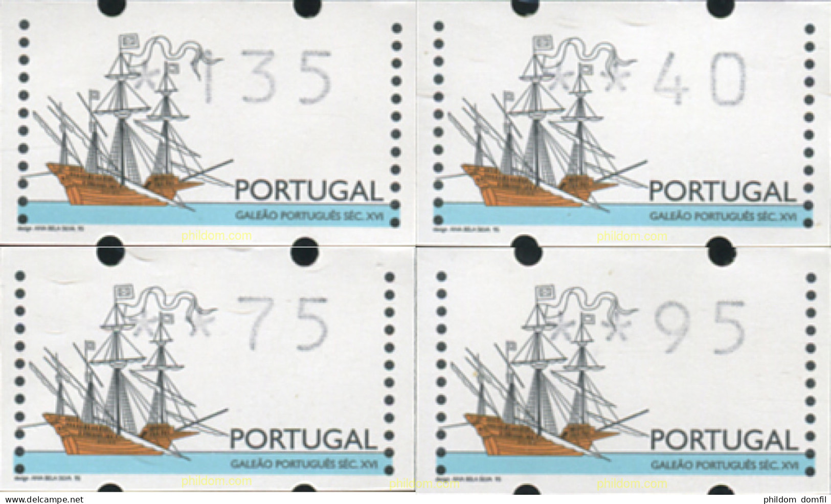 354382 MNH PORTUGAL 1995 GALEON - Sonstige & Ohne Zuordnung