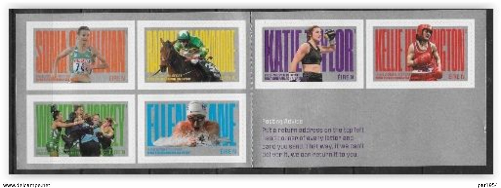 Irlande 2022 Timbres Neufs En Carnet, Sports Féminins - Unused Stamps