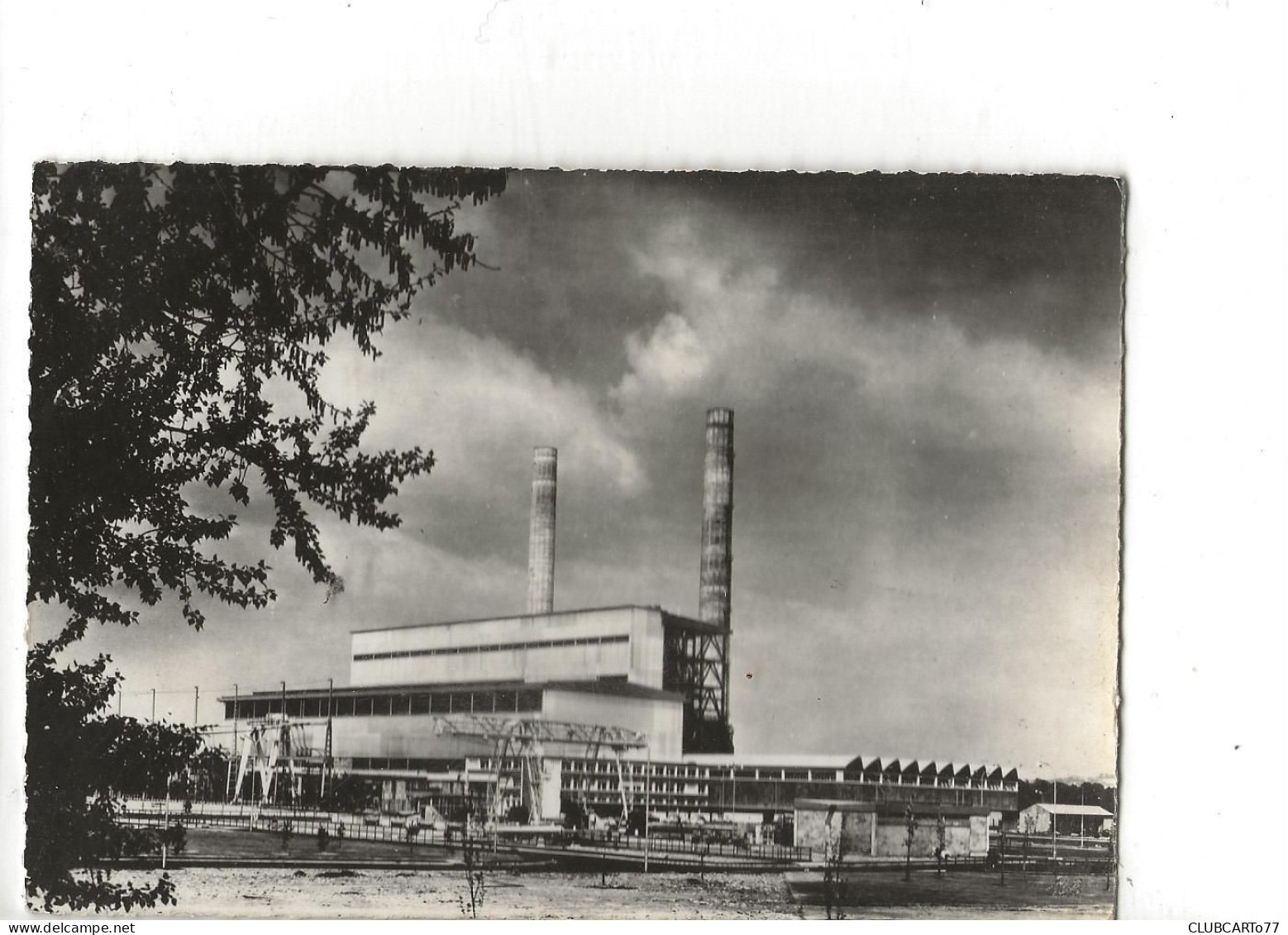 Lacq (64) : La Centrale Thermique De Lacq-Artix En 1950 GF. - Lacq