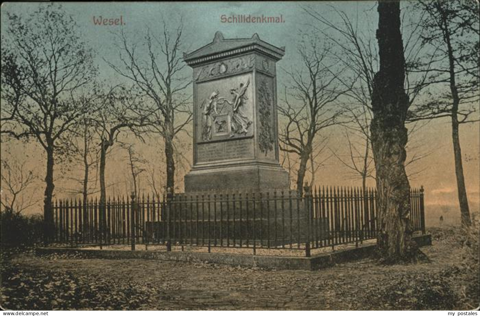 41317629 Wesel Rhein Schilldenkmal Wesel - Wesel