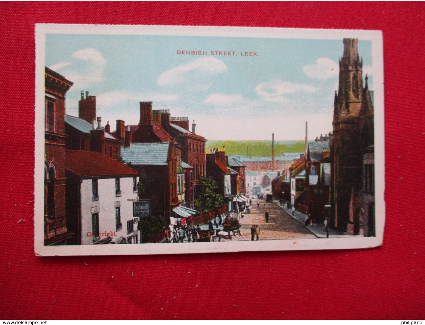 Denbigh Street          Leek.  England > Staffordshire       Ref 6308 - Sonstige & Ohne Zuordnung