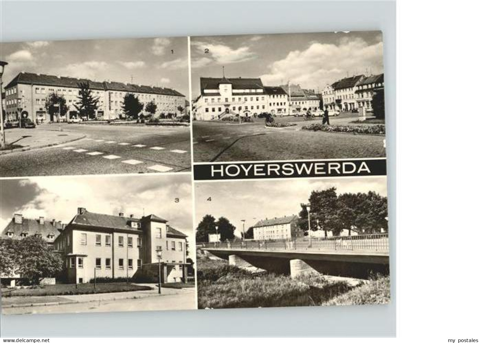 41317337 Hoyerswerda Schulstrasse Platz Der Roten Armee Kreiskrankenhaus Elsterb - Hoyerswerda