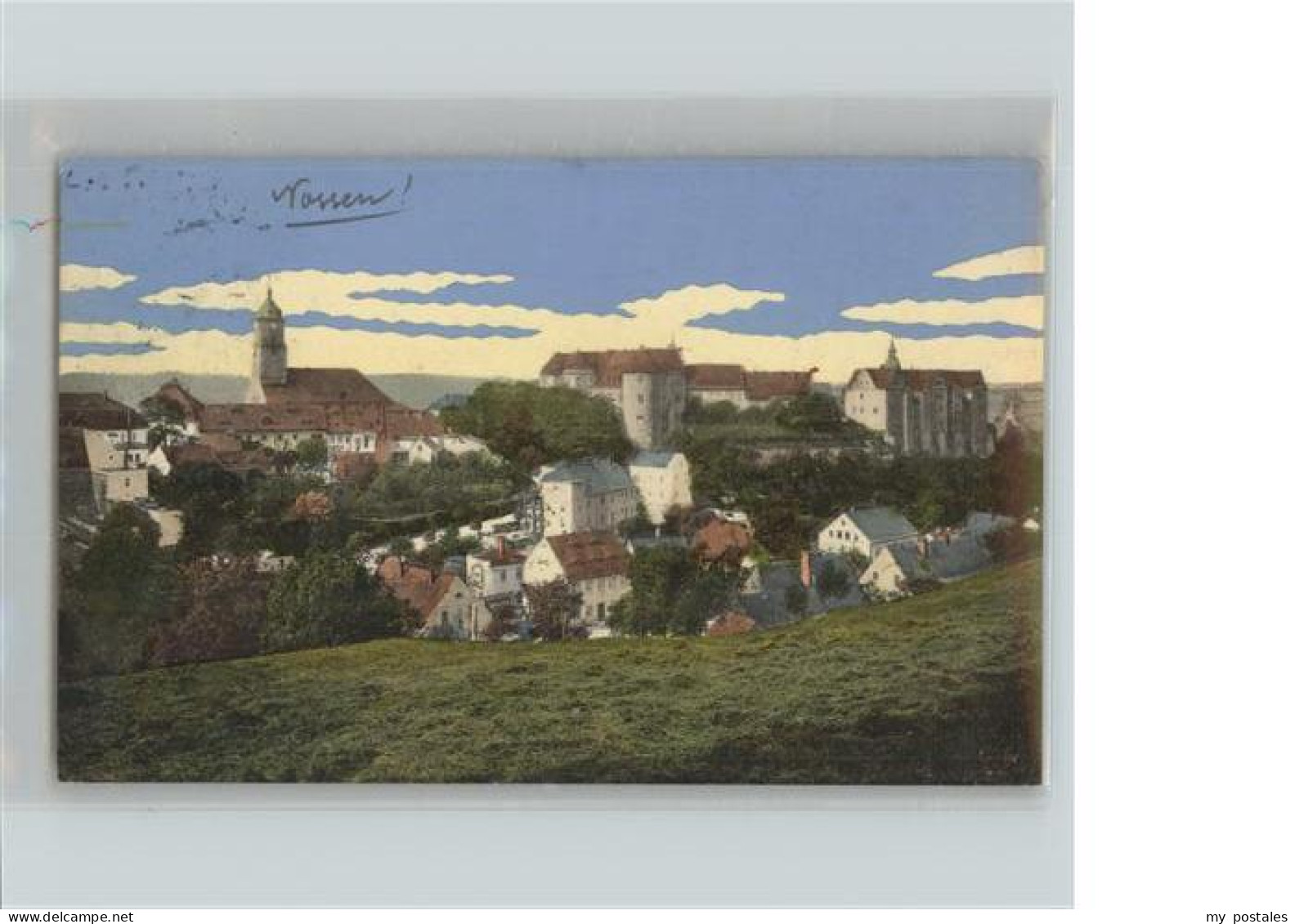 41317260 Nossen Panorama Kirche Schloss Nossen - Nossen