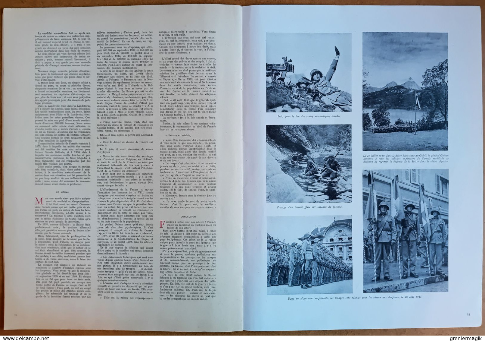 France Illustration N°66 04/01/1947 Indochine/La Suisse face aux guerres/Palestine (Nahalal)/Langevin/Electricité