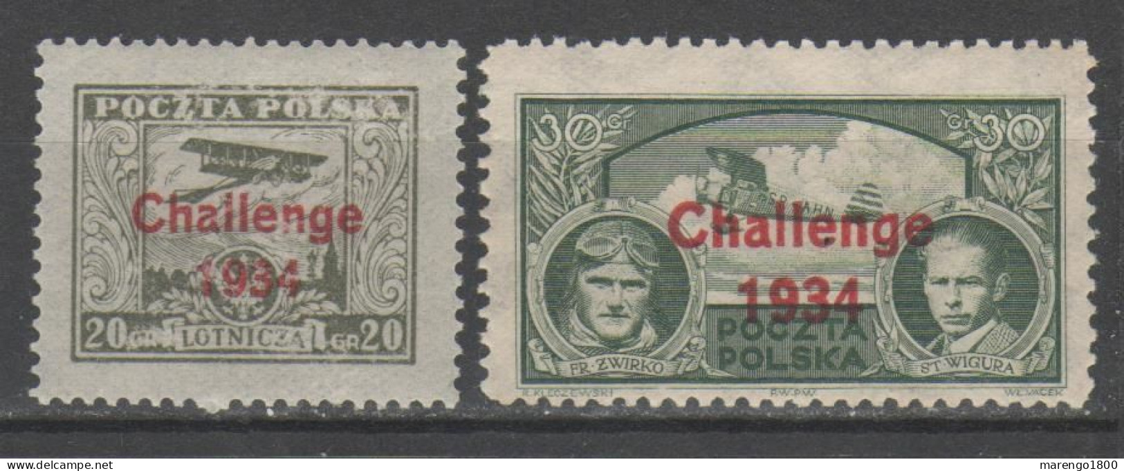 Polonia 1934 - Challenge Coppa Europa **         (g9516) - Unused Stamps