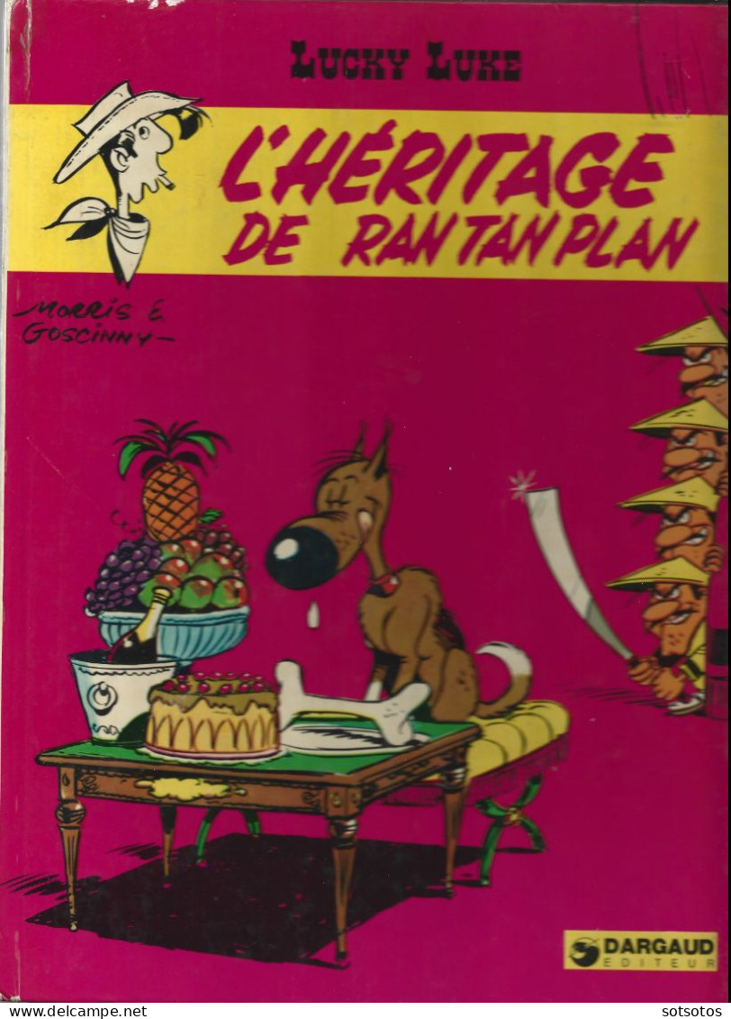 L' Héritage De RanTanPlan Dessins De Morris Scenario De Goscinny: Album Edition Of 1974 Very Good Used Condition - Lucky Luke